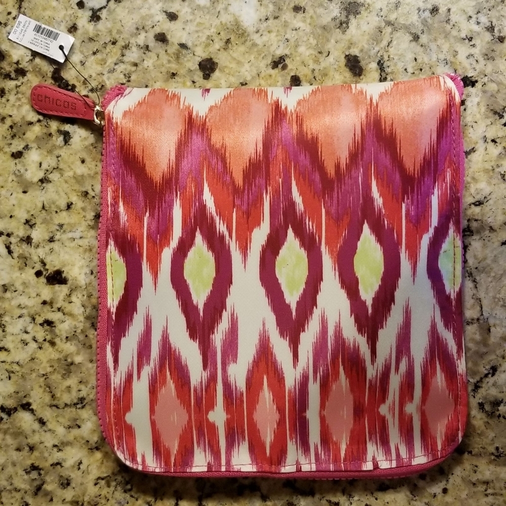 Chico's Packable Fold-Up Boho Tote Bag